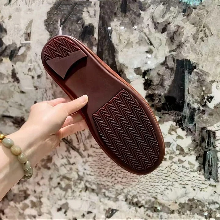 Summer Casual Leather Slip-on Loafers