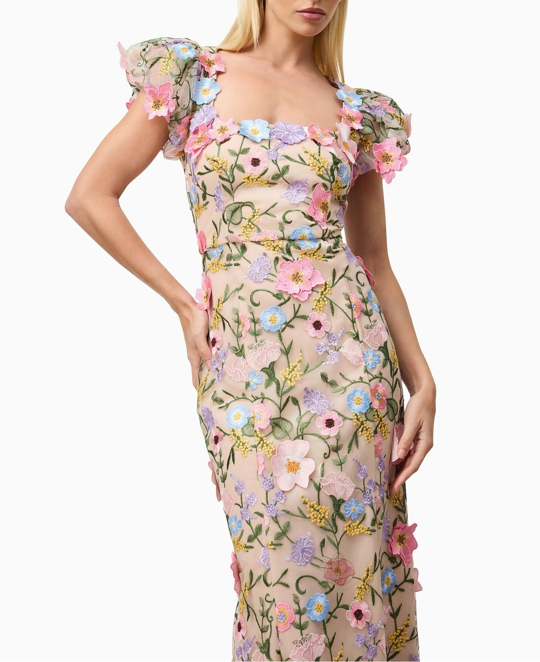 3D Maxi Dress