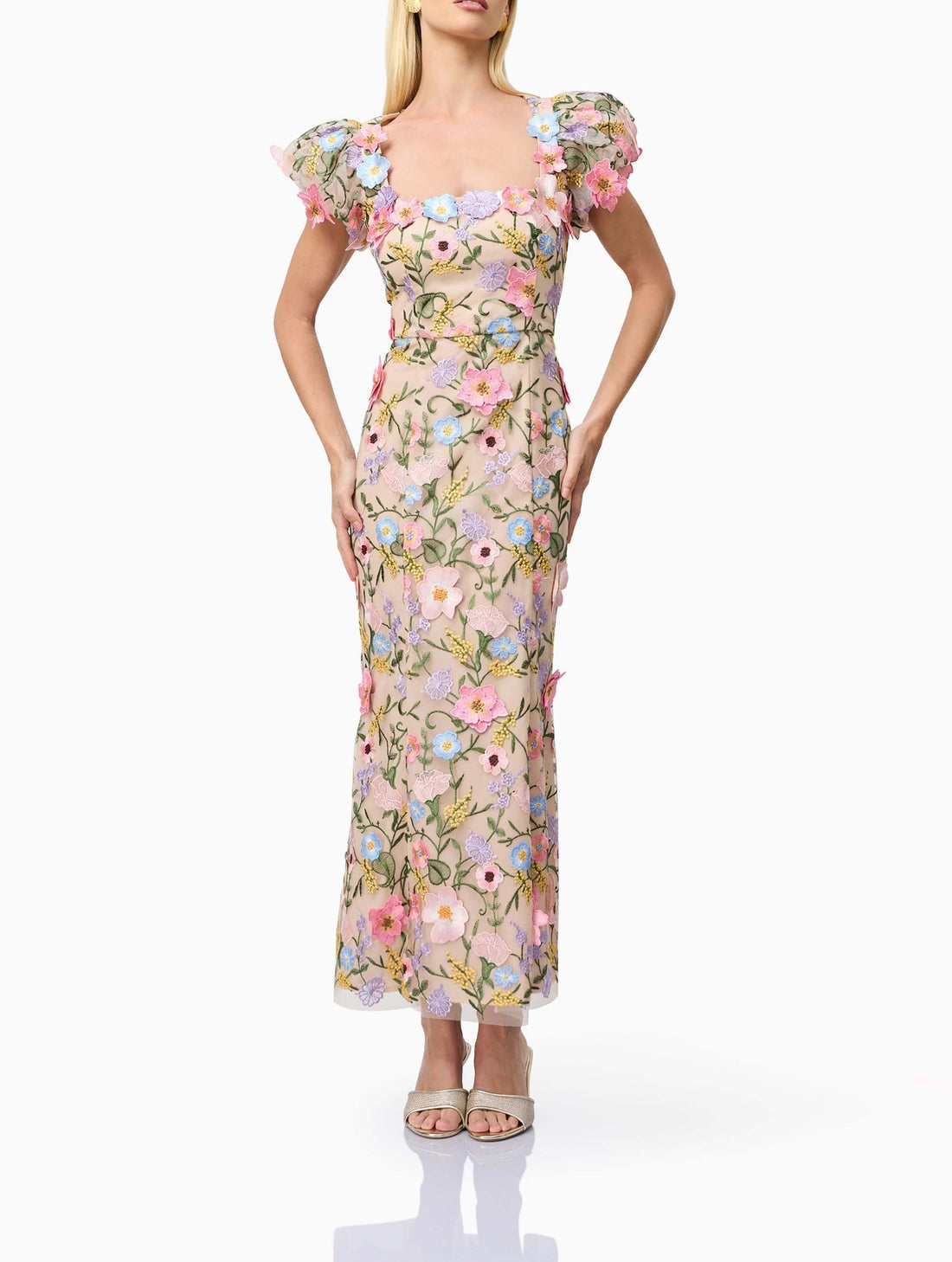 3D Maxi Dress