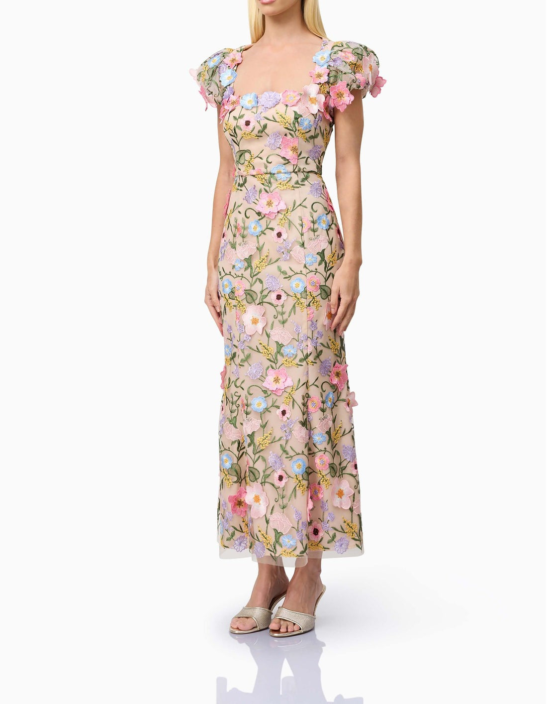 3D Maxi Dress