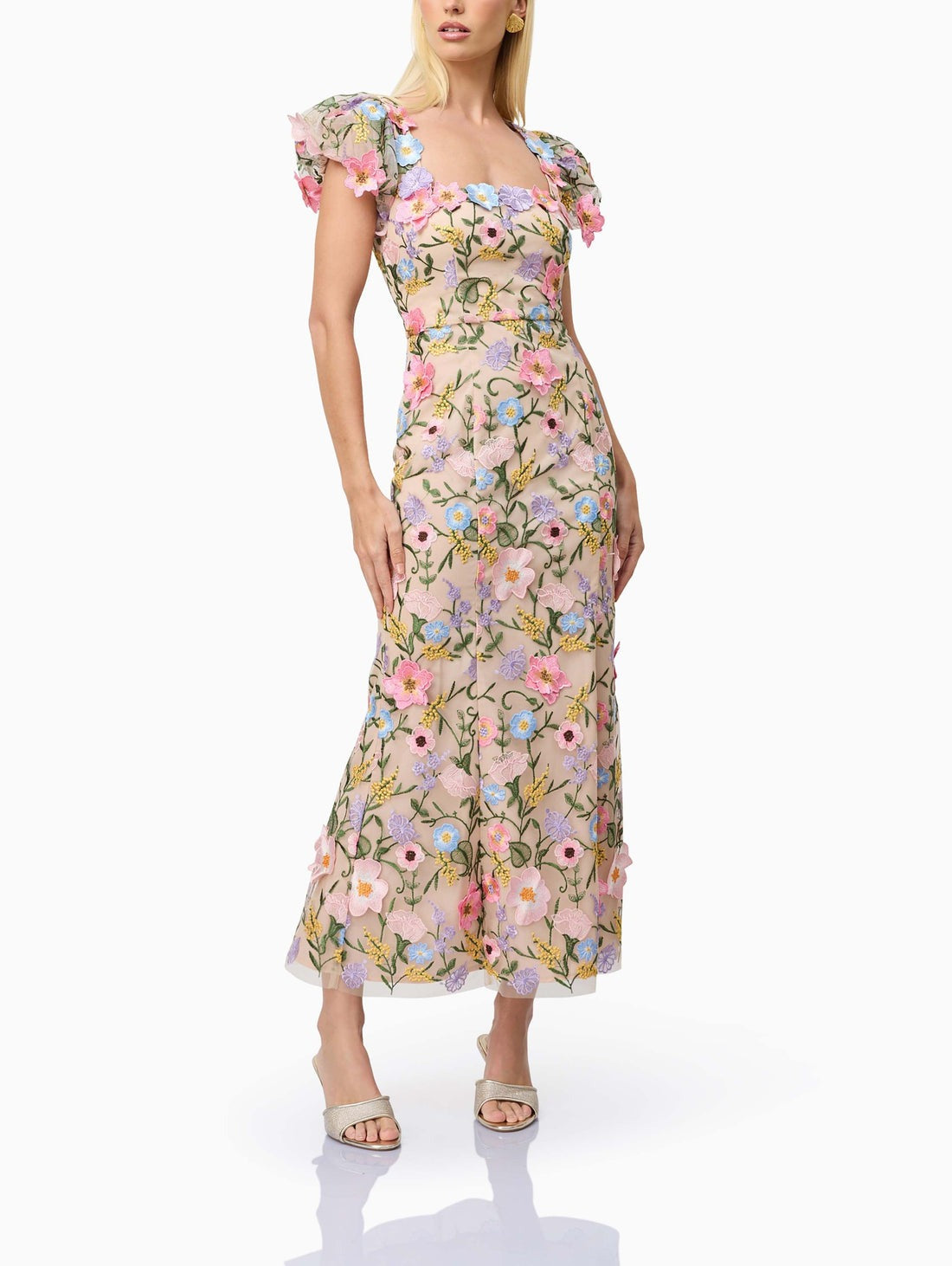 3D Maxi Dress