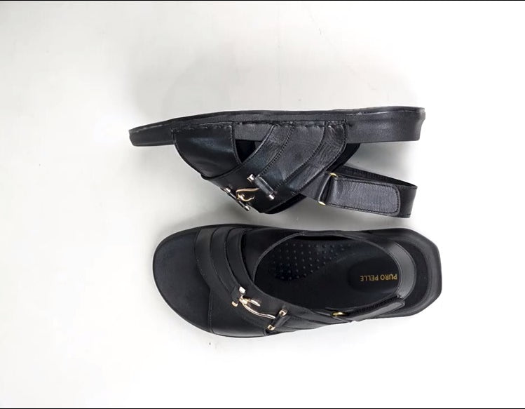 Luxe Leather Men’s Grip Sandal