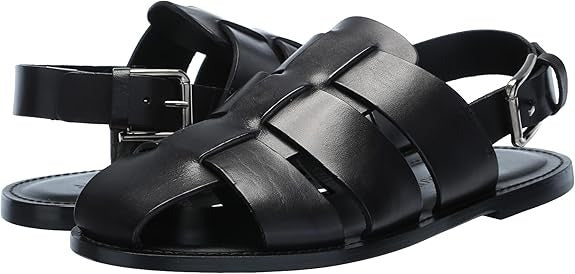 Men's Cross Band Handcrafted Leather Fisherman Sandal