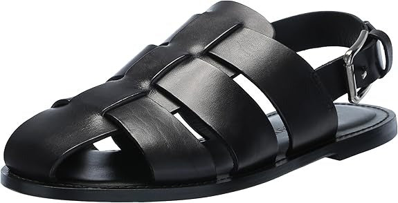Men's Cross Band Handcrafted Leather Fisherman Sandal