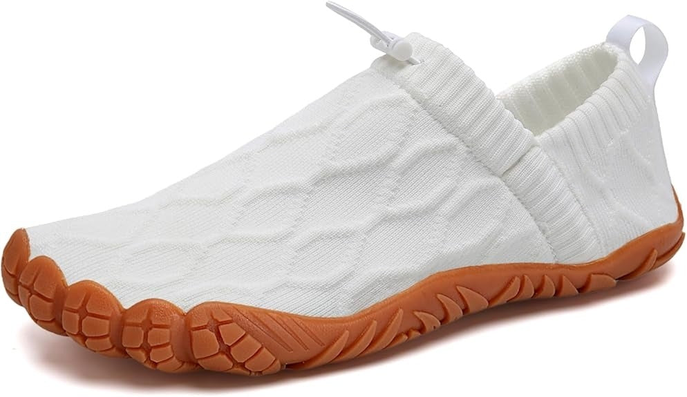 Unisex Slip On Barefoot Knitted Water Shoes Minimalist Comfortable Walking Shoes Beach Outdoor Running Sneakers