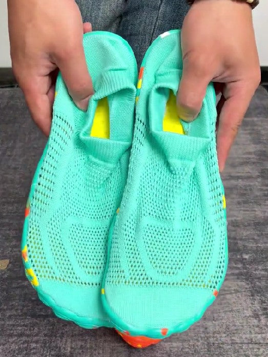 Summer Bright Breathable Mesh Water Shoes