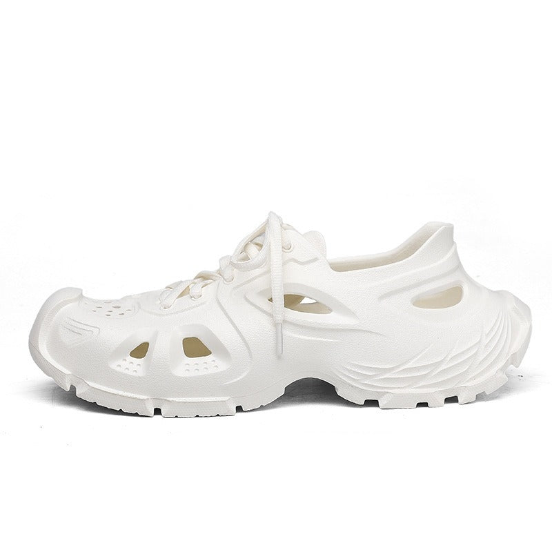 Summer Breathable Soft Elastic Outer Wear Thick-soled Beach Creek Shoes