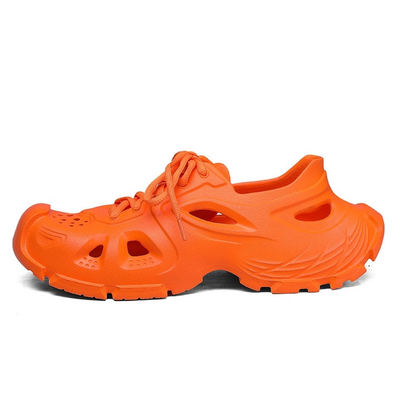 Summer Breathable Soft Elastic Outer Wear Thick-soled Beach Creek Shoes