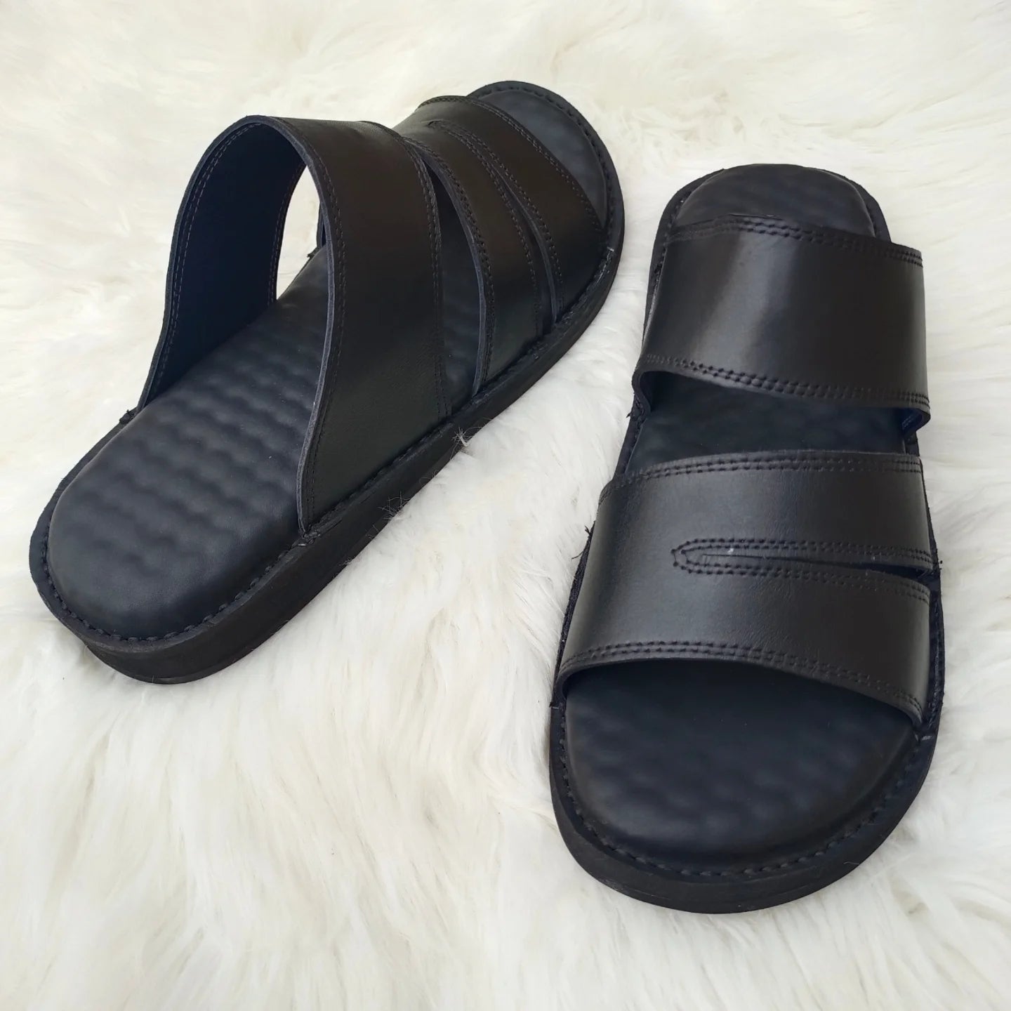 Men's Unique Handmade Leather Slippers