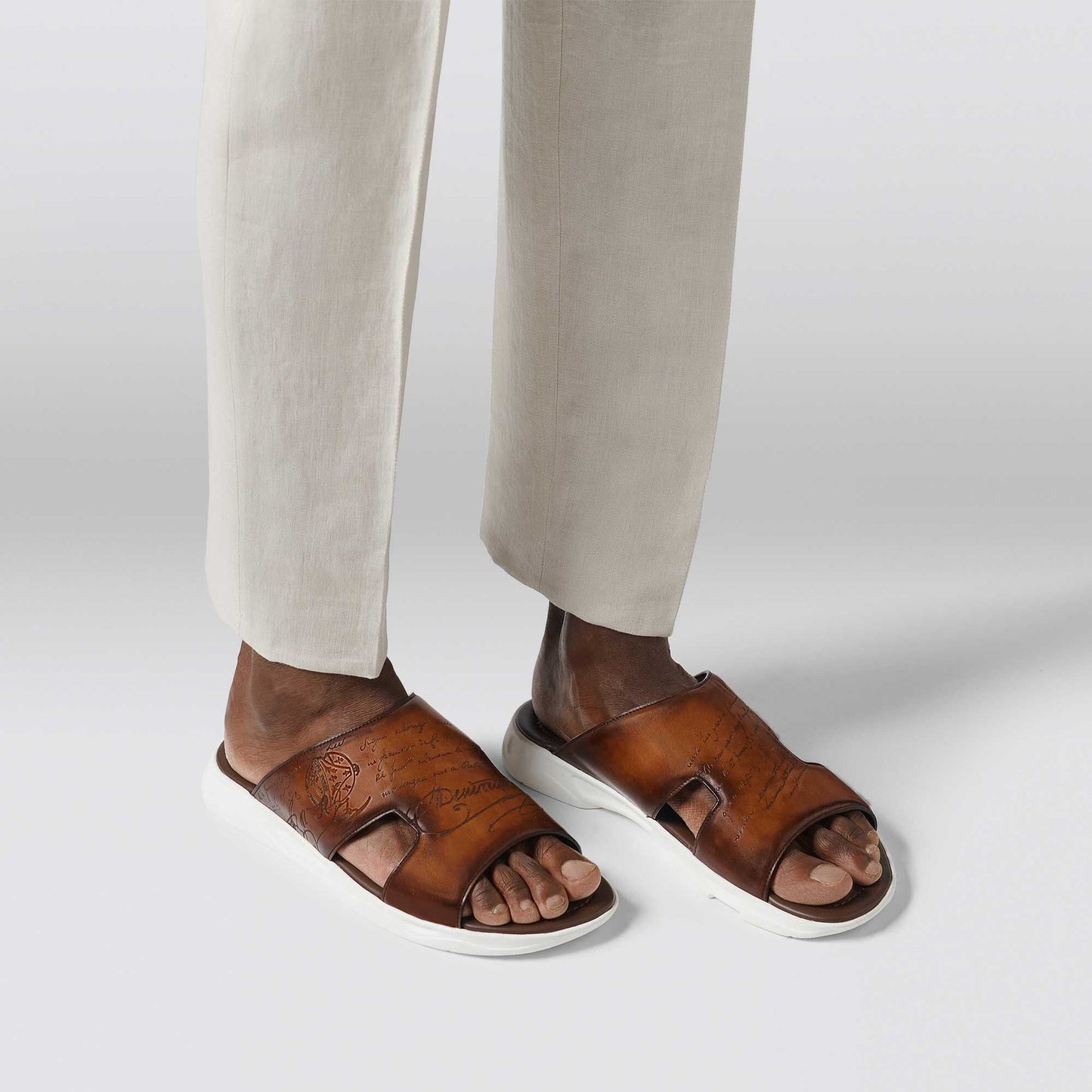 Men's Shadow Leather Sandals