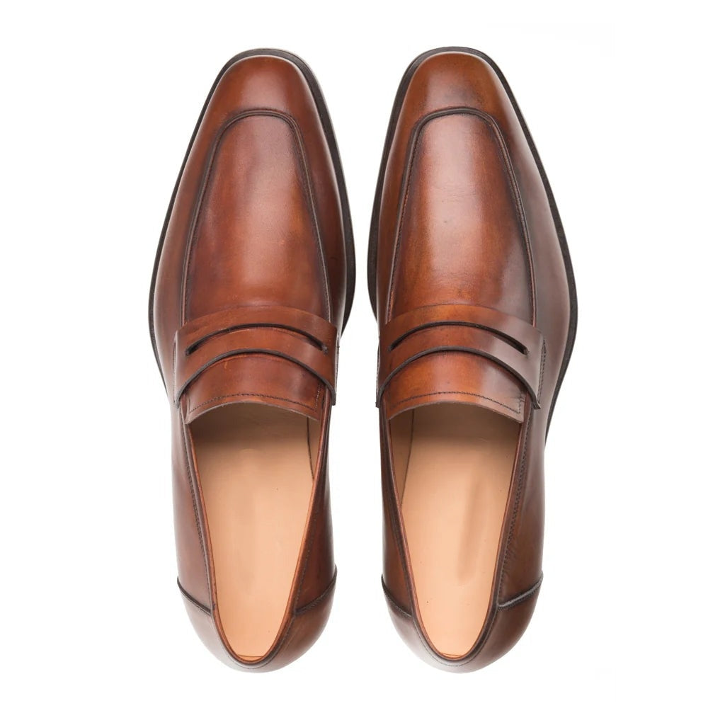 Classic Leather Slip-on Loafers