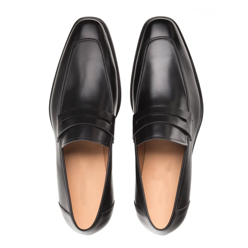 Classic Leather Slip-on Loafers