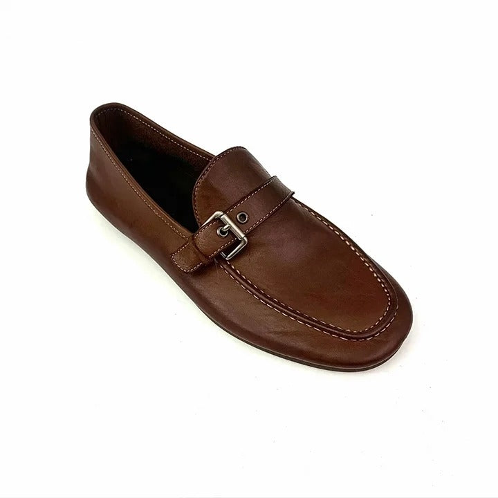Craft Horsehide Retro Loafers