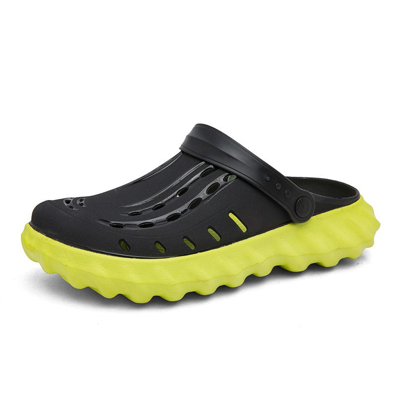 Jelly Closed-toe Slippers Beach Sandals
