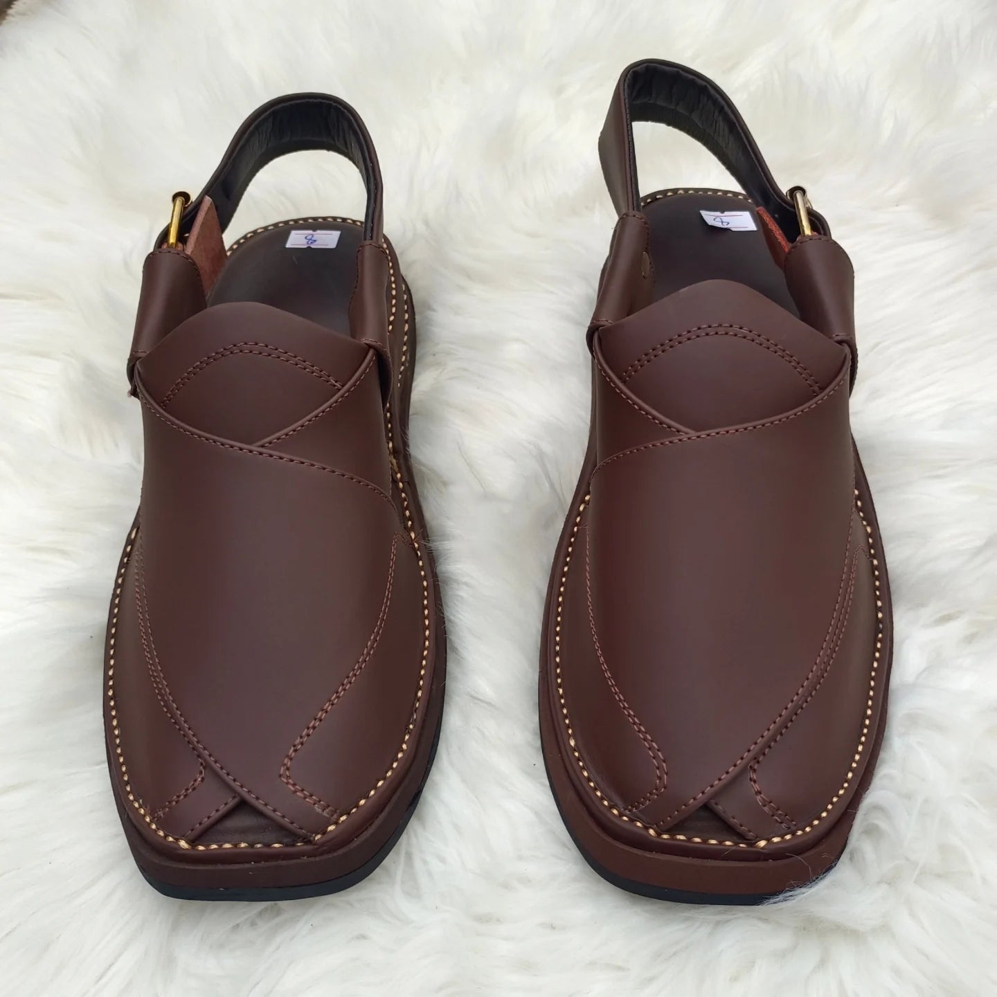 Handmade Thick-soled Casual Leather Sandals