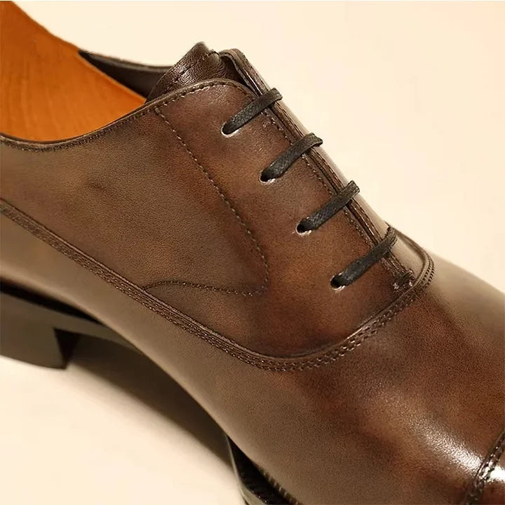 Italian Calf-Skin Dress Shoes/Oxford Shoes For Men