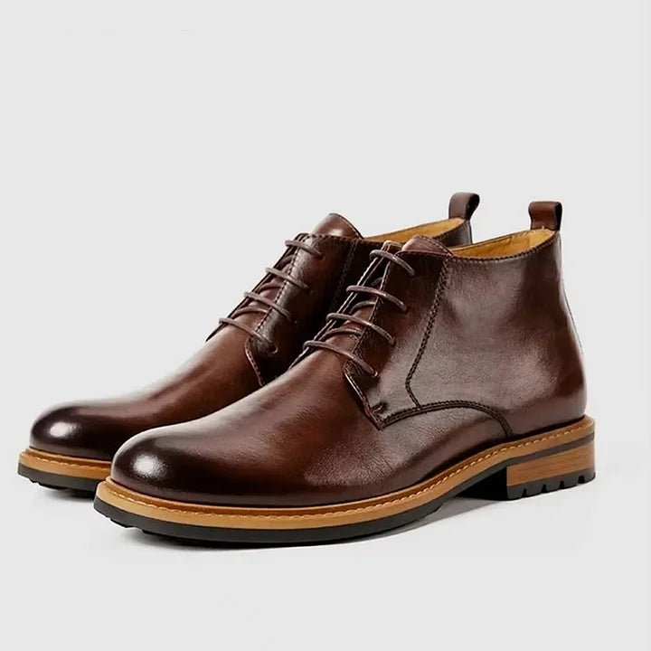 Cowhide Dress Boots/Martin Boots For Men