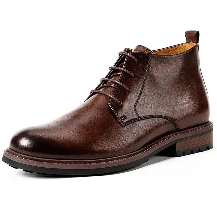 Cowhide Dress Boots/Martin Boots For Men