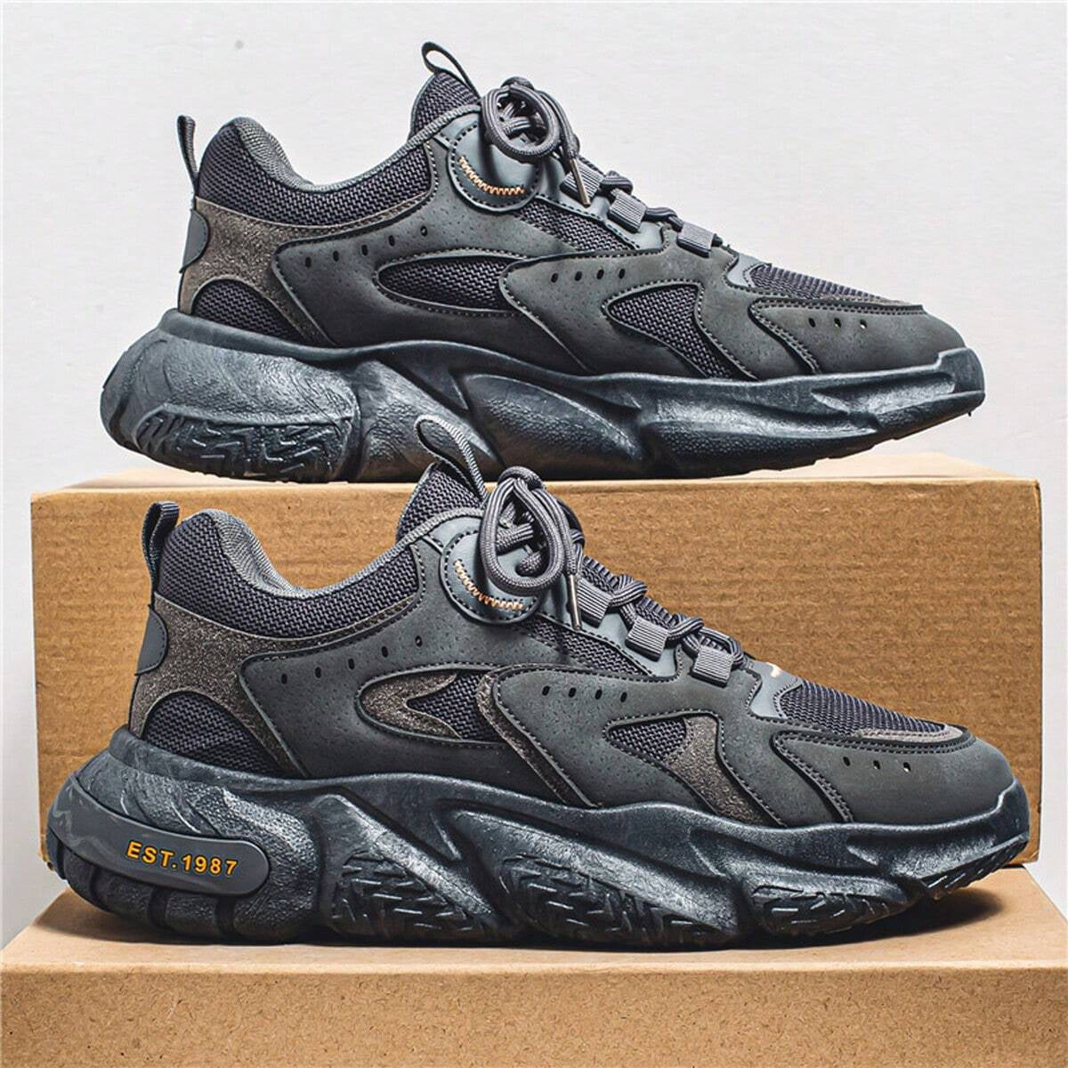 Men's All Seasons Popular Fashionable Athletic Sneakers