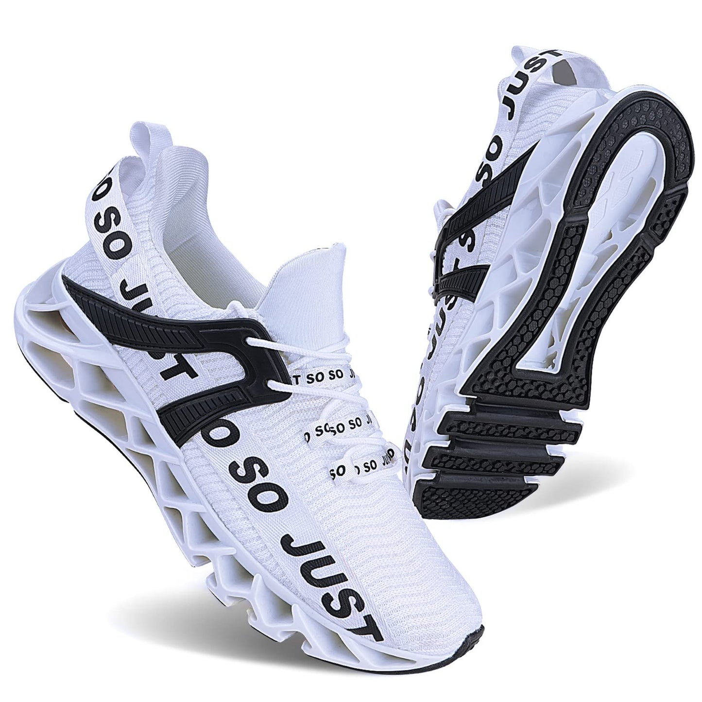 Men's Athletic Blade Running Walking Tennis Shoes-Solid Color