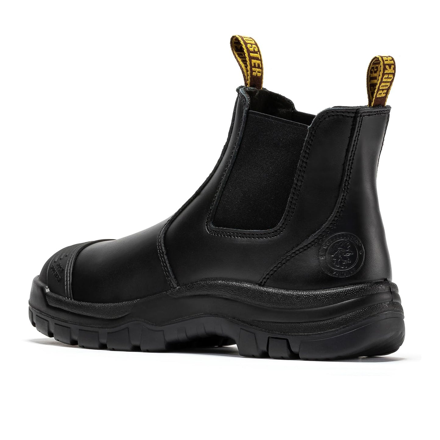 Soft Toe Rubber Outsole Slip On Work Boots For Men