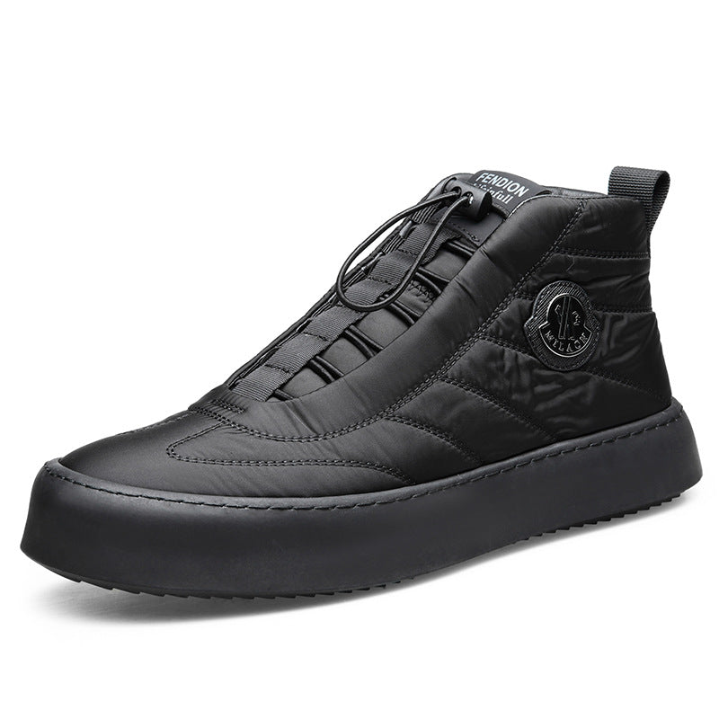 High-top Fleece-lined Casual Shoes