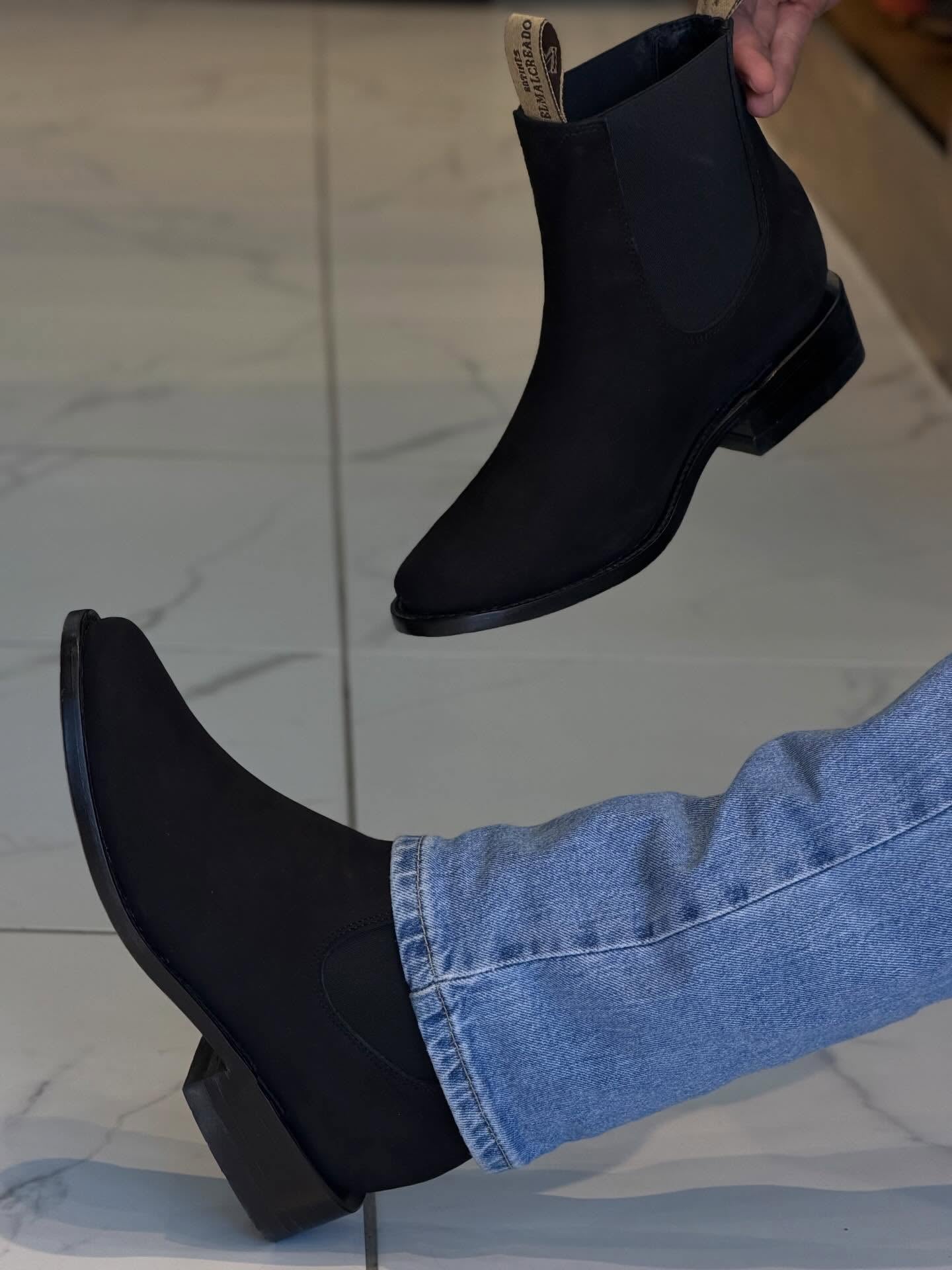 Chelsea Matte Western Boots