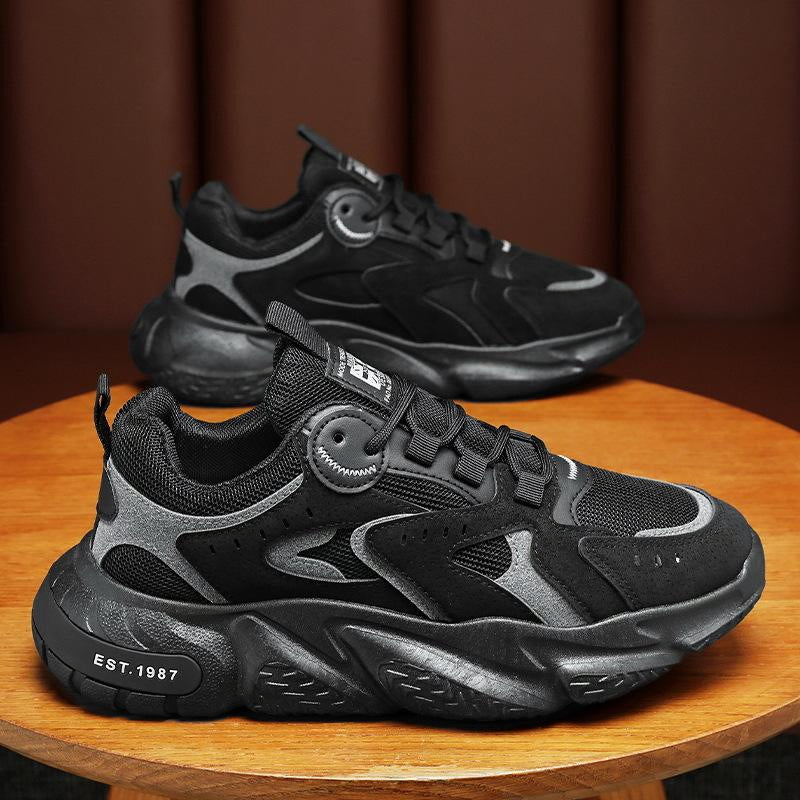 Thick-Soled Slip-on Running Shoes For Men