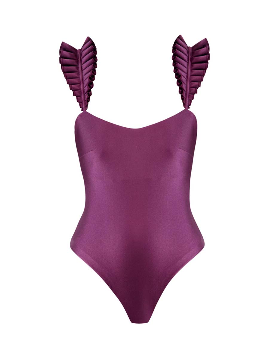 Sweetheart Neck One-Piece Swimsuit