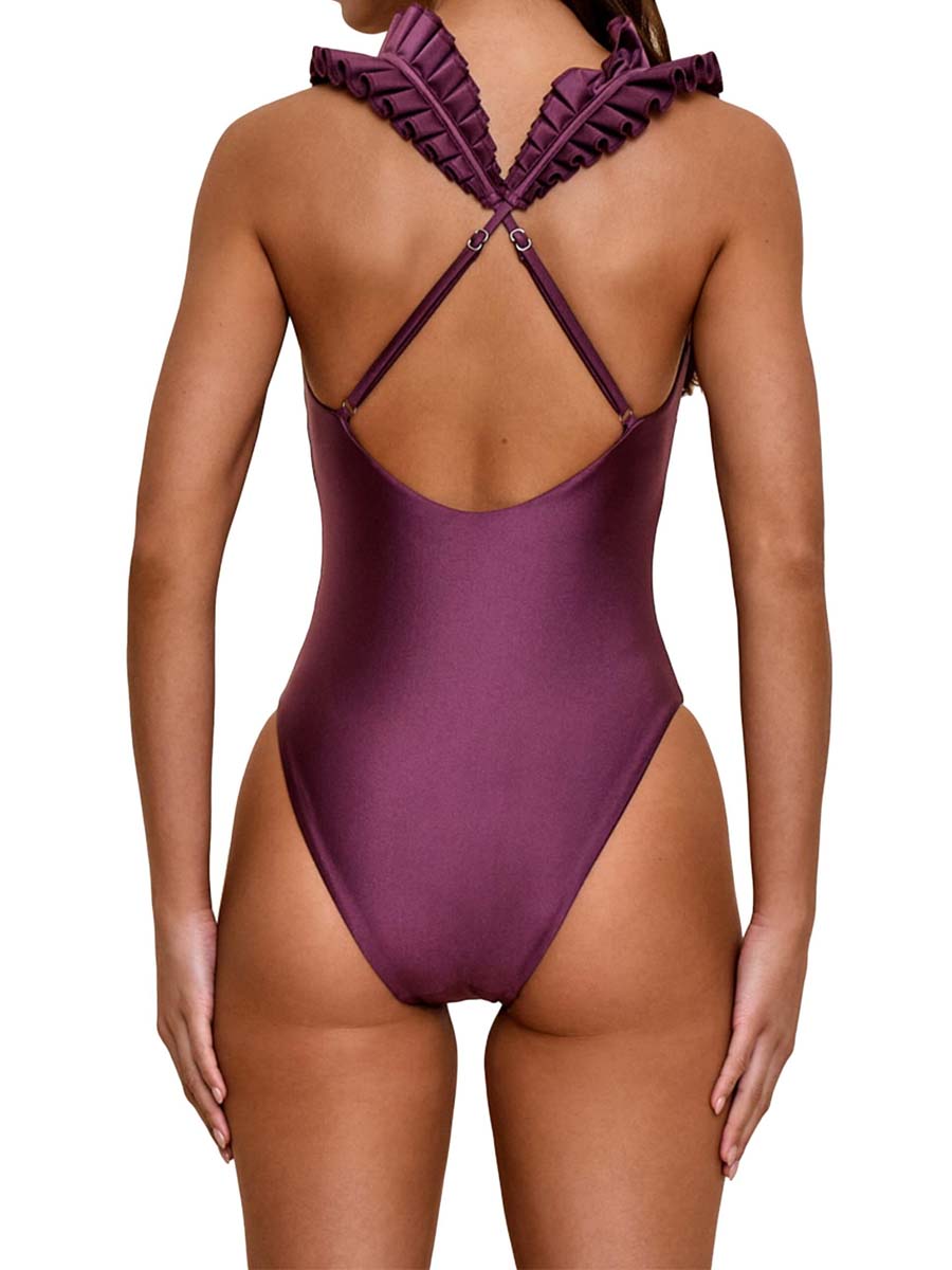 Sweetheart Neck One-Piece Swimsuit