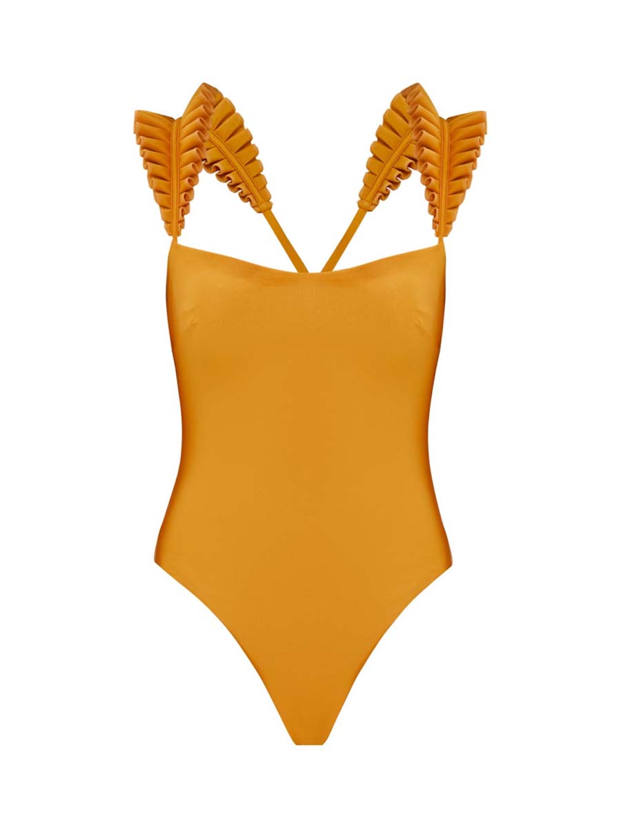 Sweetheart Neck One-Piece Swimsuit