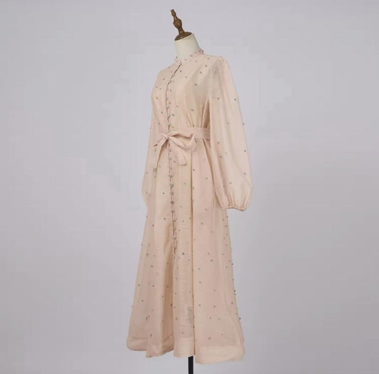Elegant Soft Midi Dress