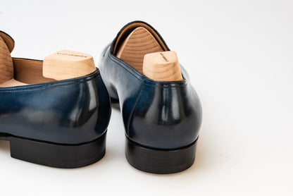 Men's Blue Fashionable Causal Leather Shoes