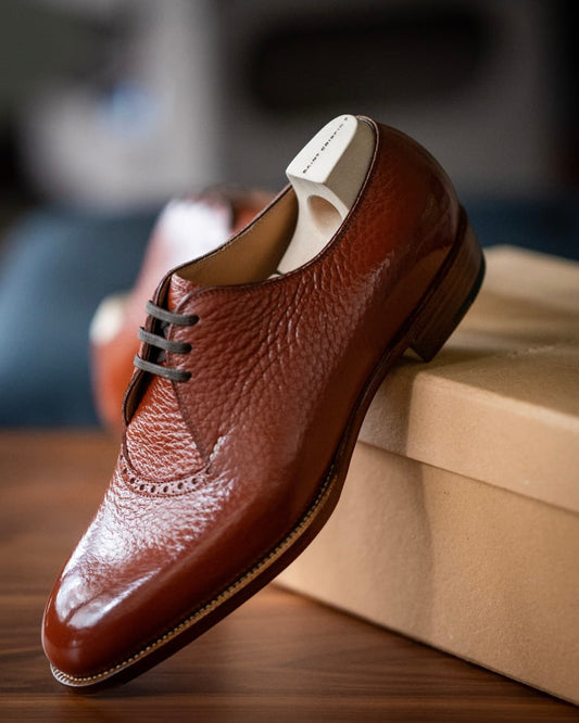Men's Casual Brown Leather Shoes