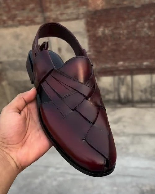 Premium Handcrafted Leather Interwoven Loafer