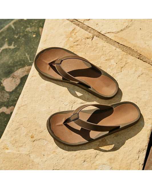 Men's Lightweight Quick-Dry Beach Flip-Flop Slides