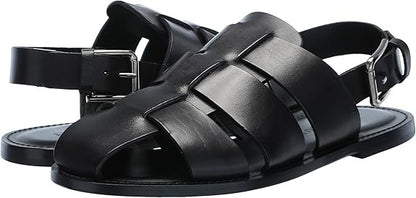 Men's Cross Band Handcrafted Leather Fisherman Sandal