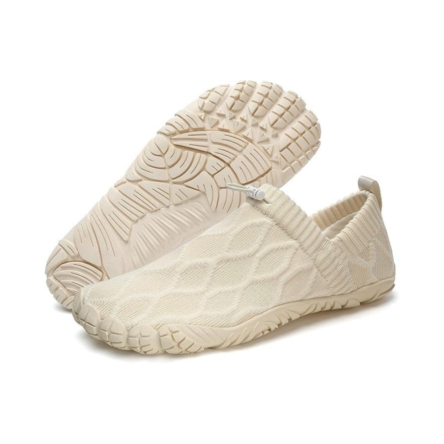 Unisex Slip On Barefoot Knitted Water Shoes Minimalist Comfortable Walking Shoes Beach Outdoor Running Sneakers