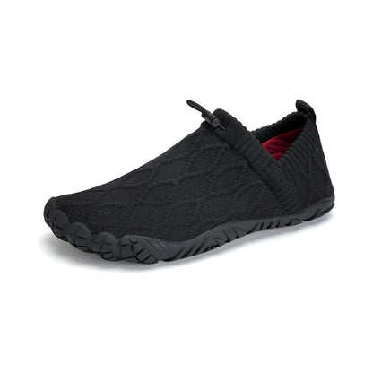 Unisex Slip On Barefoot Knitted Water Shoes Minimalist Comfortable Walking Shoes Beach Outdoor Running Sneakers