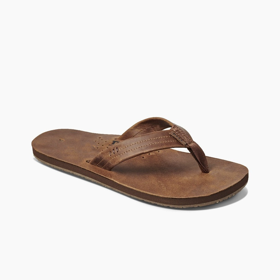 Men's Full Grain Leather Flip Flops