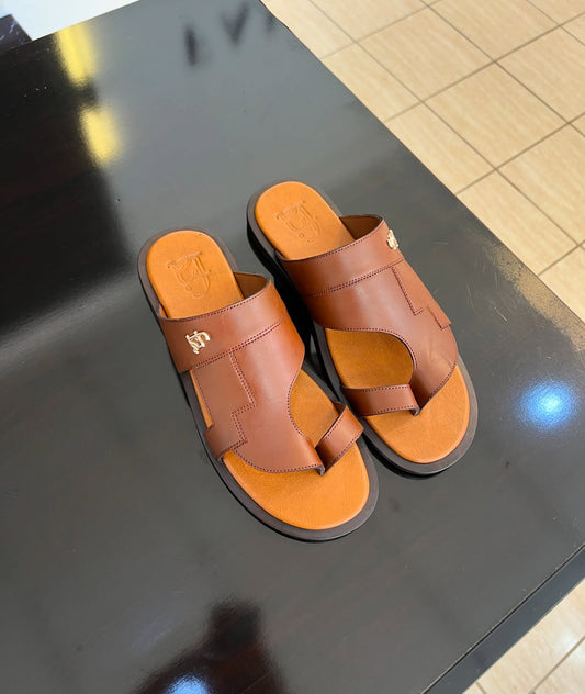 Stylish Premium Leather Open-Toe Sandals With Cutout Design (Buy Two Get Free Shipping)