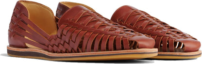 Handwoven & Waterproof Leather Men's Huarache Sandals