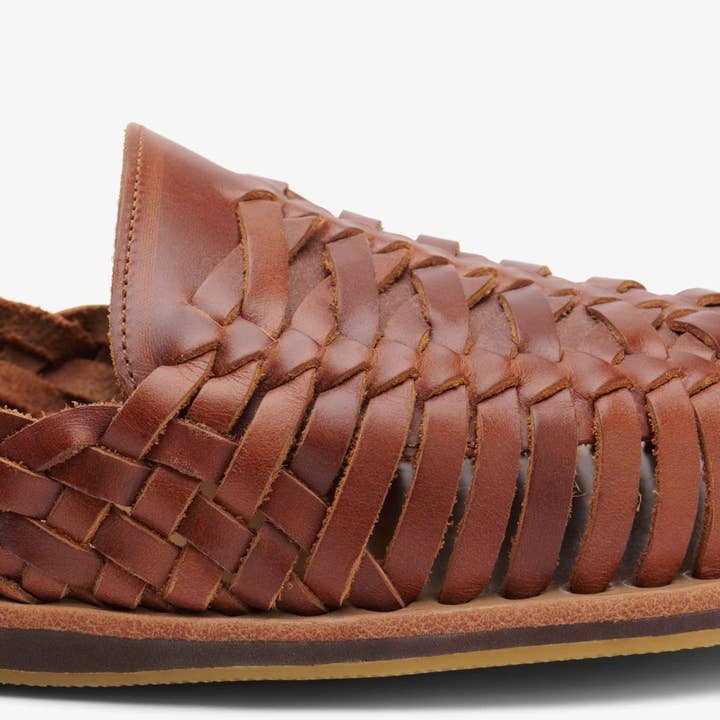 Handwoven & Waterproof Leather Men's Huarache Sandals