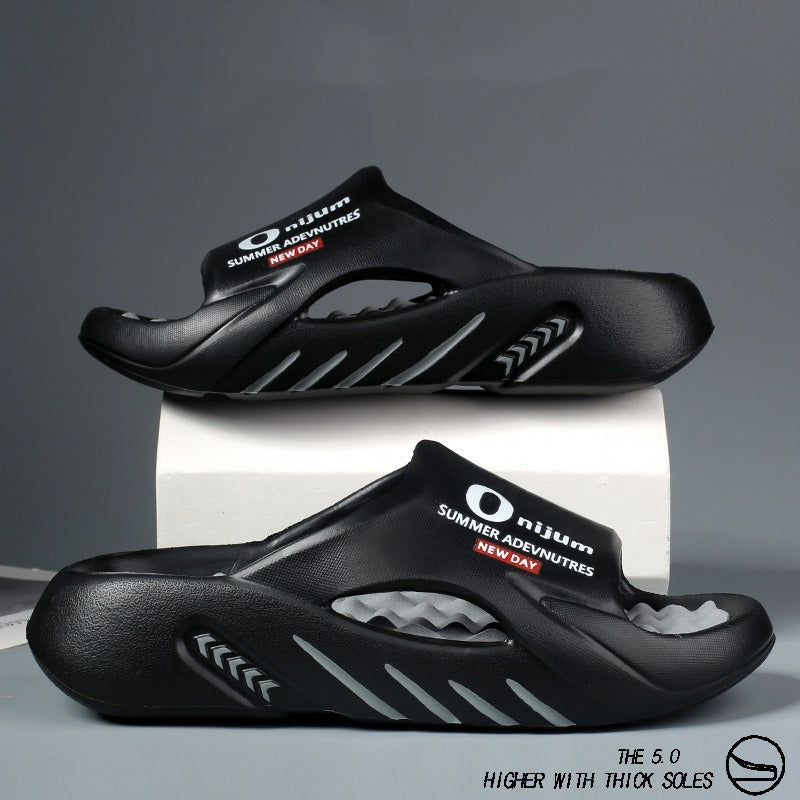 Popular Sports Massage Slippers Beach Large Size Sandals