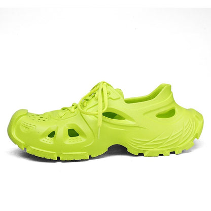 Summer Breathable Soft Elastic Outer Wear Thick-soled Beach Creek Shoes