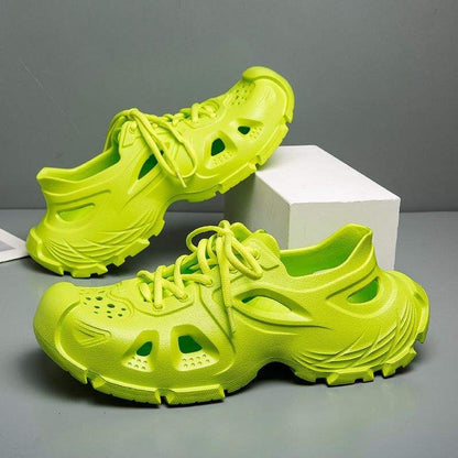 Summer Breathable Soft Elastic Outer Wear Thick-soled Beach Creek Shoes