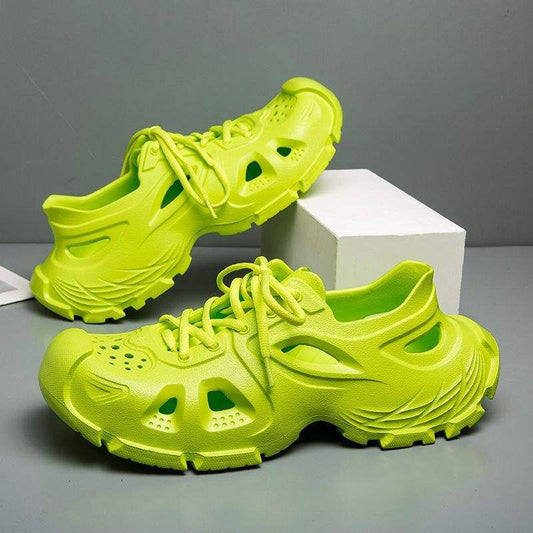 Summer Breathable Soft Elastic Outer Wear Thick-soled Beach Creek Shoes