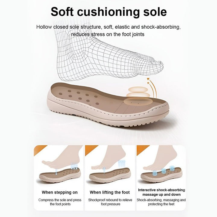 Comfortable Soft-soled Slip-on Leather Shoes For Men