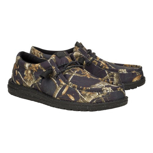 Multicolor Camoflage Slip-on Walk Shoes