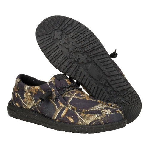 Multicolor Camoflage Slip-on Walk Shoes